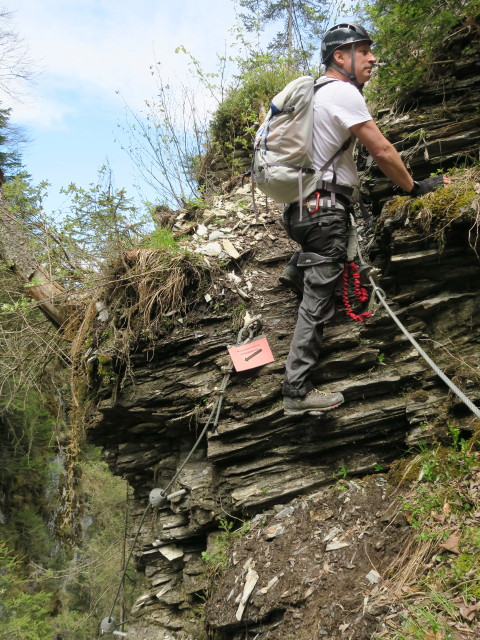 Kesselfall-Klettersteig: Erich