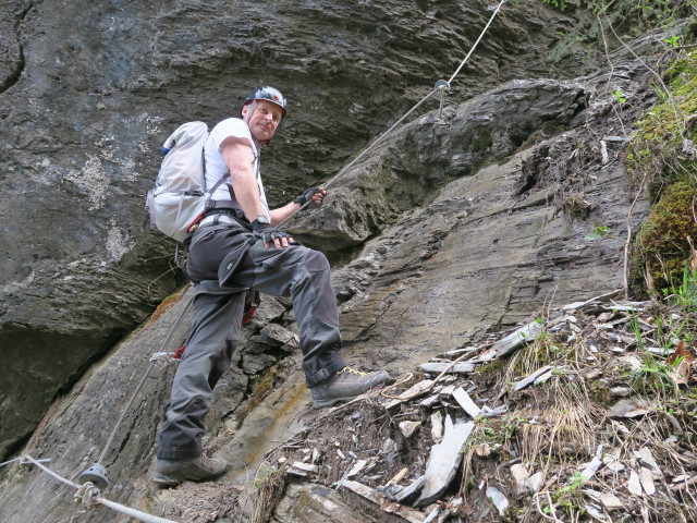 Kesselfall-Klettersteig: Erich