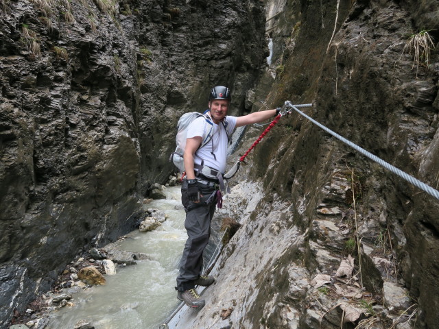 Kesselfall-Klettersteig: Erich