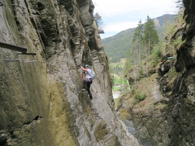 Kesselfall-Klettersteig: Erich