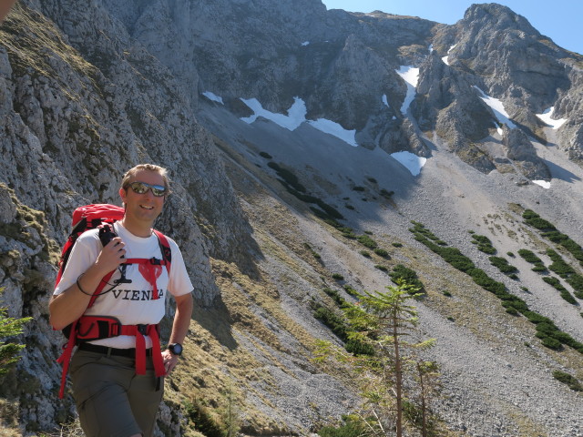 Ich am Weg 465 in der Rodel