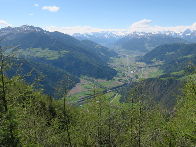 Eisacktal vom Nocksteig aus