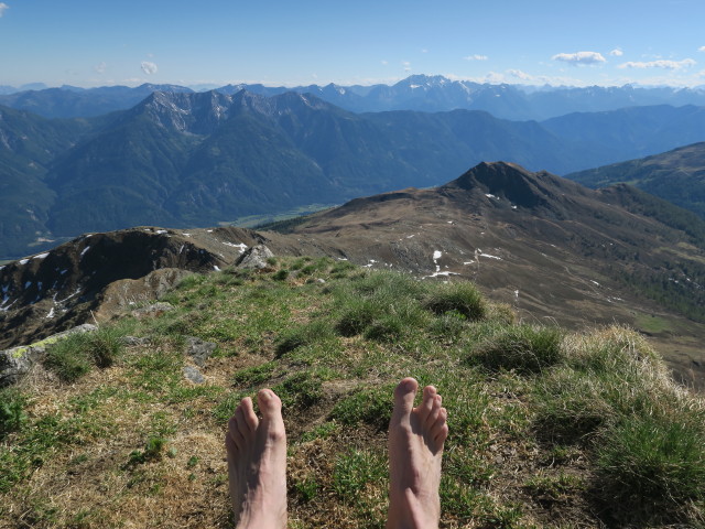 Ich am Hochtristen, 2.536 m (26. Mai)