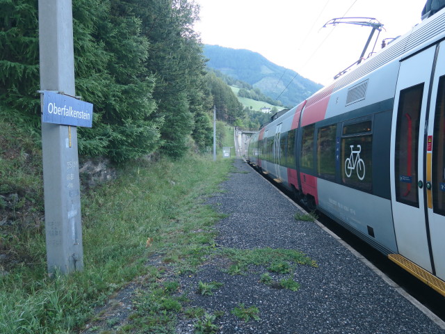 R 4930 im Bahnhof Oberfalkenstein, 963 m