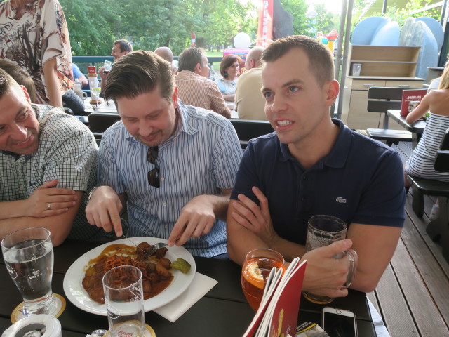 ;Albert, Jürgen und Armin in Kolariks Luftburg