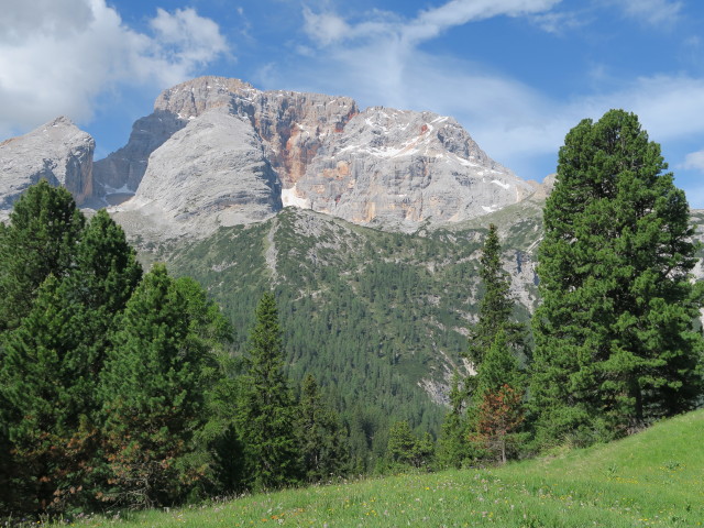 Hohe Gaisl vom Plätzwiesensattel aus (15. Juni)