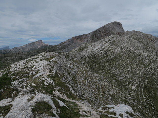 Weg 28 zwischen Fosses Riedl und Seekofelhütte (16. Juni)