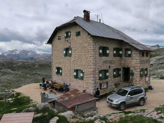 Seekofelhütte, 2.327 m (16. Juni)