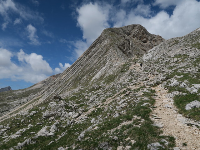 zwischen Seekofelhütte und Ofenscharte (16. Juni)