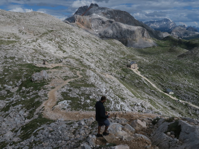 Weg 1 zwischen Seekofel und Ofenscharte (16. Juni)