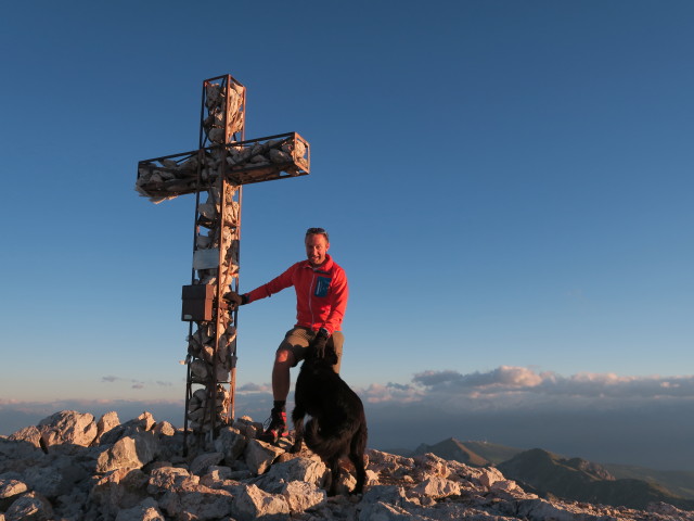 Ich am Muntejela de Senes, 2.787 m (17. Juni)