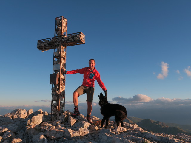 Ich am Muntejela de Senes, 2.787 m (17. Juni)