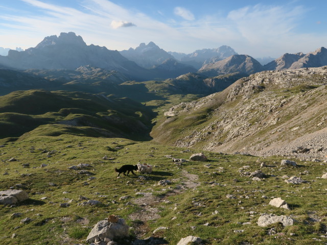 Weg 27 zwischen Muntejela de Senes und Val de San Berto (17. Juni)