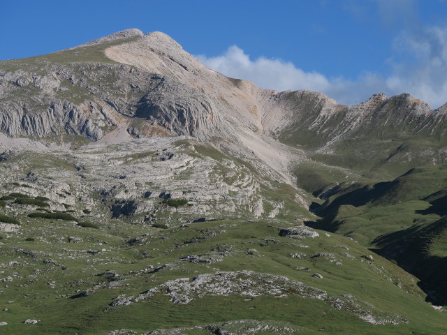 Muntejela de Senes von der Munt de Senes aus (17. Juni)