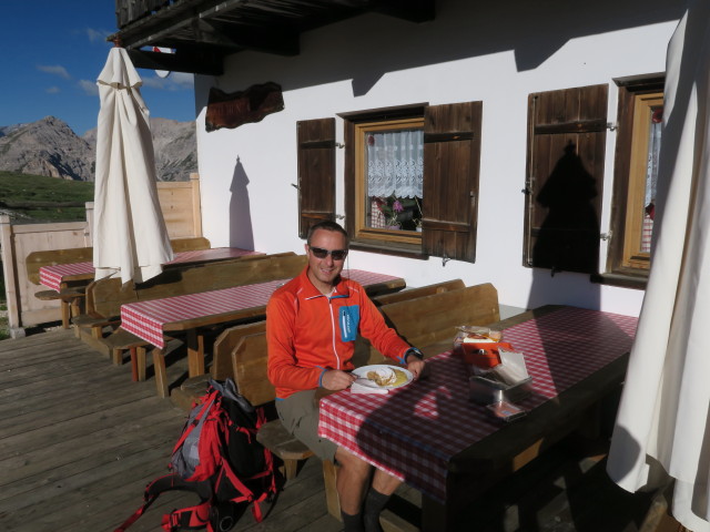 Ich bei der Ücia Munt de Senes, 2.176 m (17. Juni)