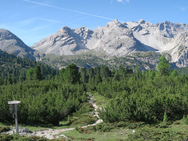 Weg 7 am Plan de Lasta (17. Juni)