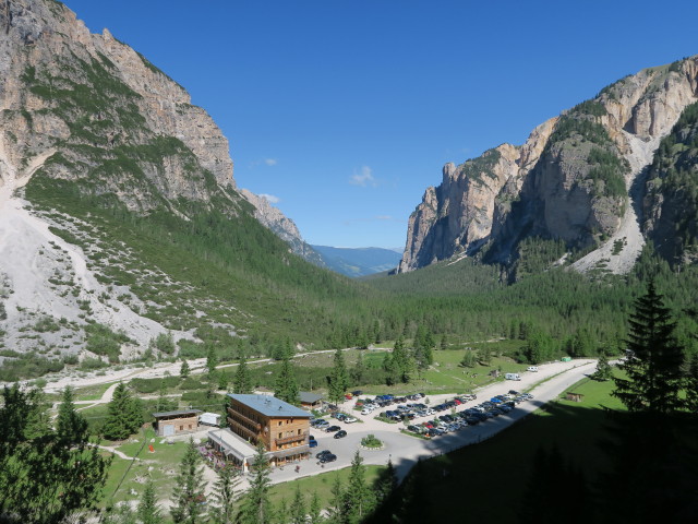 Ücia Pederü, 1.548 m (17. Juni)