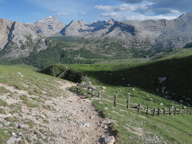 Weg 13 zwischen Ju de Sant Antone und Plan dles Sarenes (17. Juni)