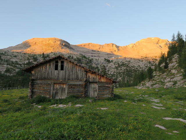 Weg 12 zwischen Ücia Lavarela und Ju dla Crucs (18. Juni)