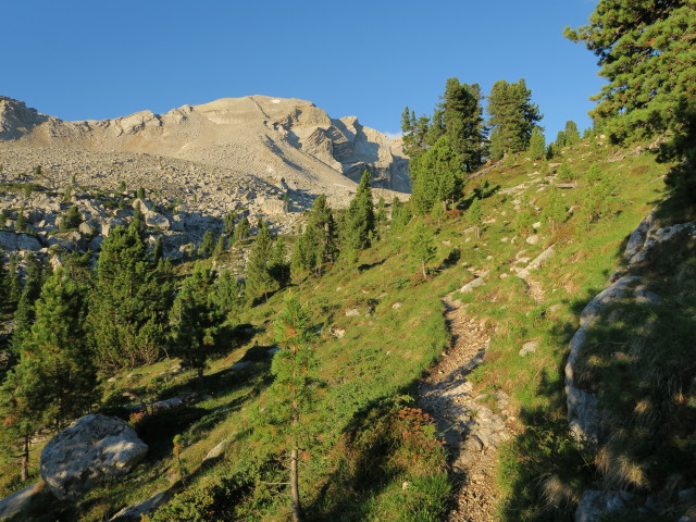 Weg 12 zwischen Ücia Lavarela und Ju dla Crucs (18. Juni)