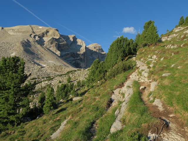 Weg 12 zwischen Ücia Lavarela und Ju dla Crucs (18. Juni)