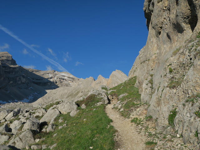 Weg 12 zwischen Ücia Lavarela und Ju dla Crucs (18. Juni)