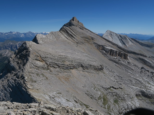 Piza dales Diesc vom Piz dla Crusc aus (18. Juni)