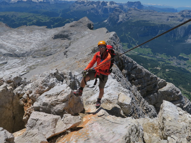 Ich am Zehner-Klettersteig (18. Juni)