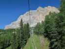 Stefan in der Sesselbahn La Crusc (18. Juni)
