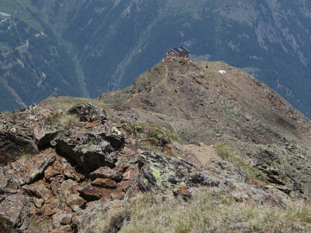 Hochstubai-Panoramaweg zwischen Hinterem Brunnenkogel und Rotkogel