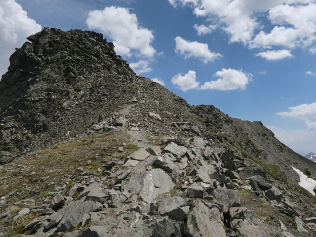 Hochstubai-Panoramaweg zwischen Rotkogel und Wilde Rötespitze