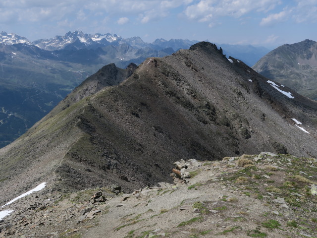 Hochstubai-Panoramaweg am Wannenkarsattel