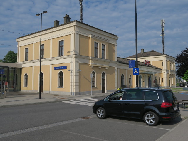 Bahnhof Melk (4. Juni)