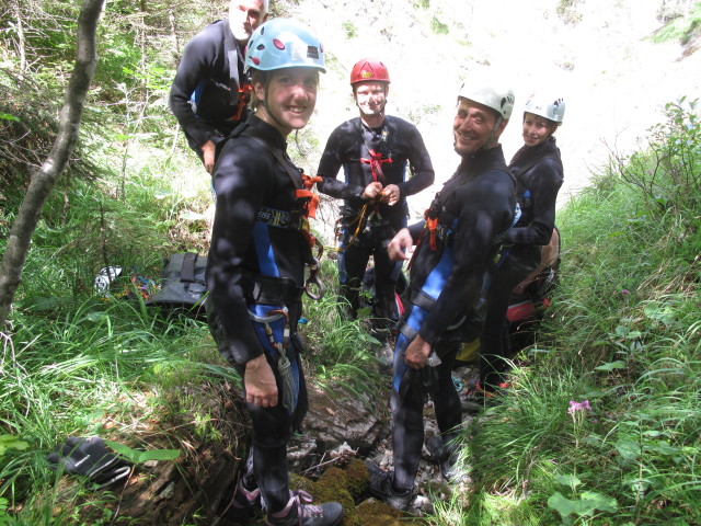 Josef, Sonja, Werner, Frank und Larissa