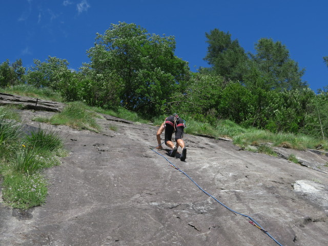 Kleine Seenplatte: Irmgard in der Route 'Glitzerstreifen'