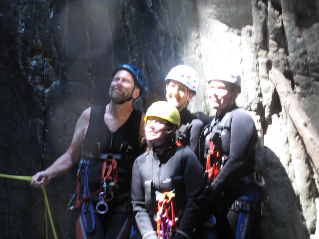 Helmut, Angelika, Sonja und Cornelia