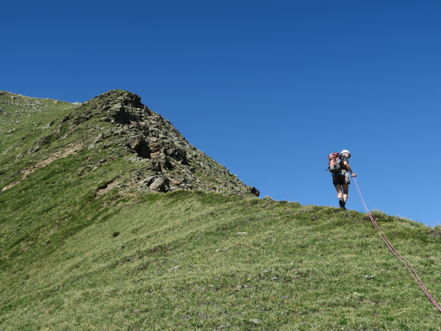 Josef am Deferegger Pfannhorn-Nordostgrat