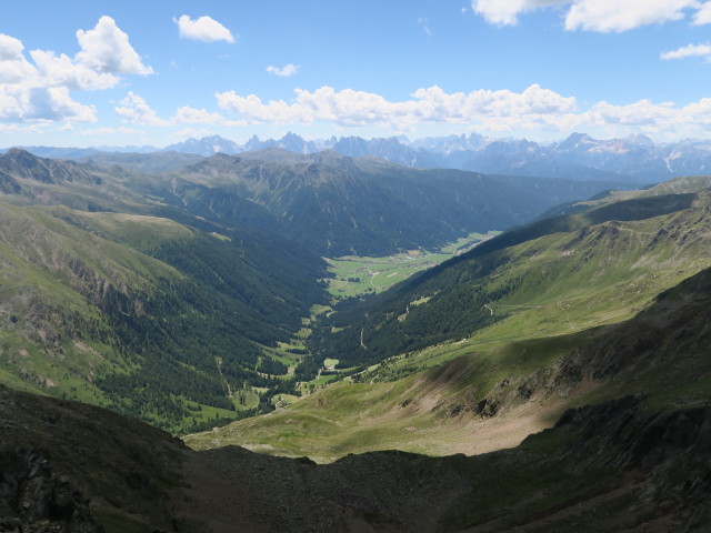 Gsieser Tal vom Deferegger Pfannhorn aus