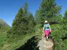 Angelika am Weg 85 zwischen Staller Almbach und Hirschbichl