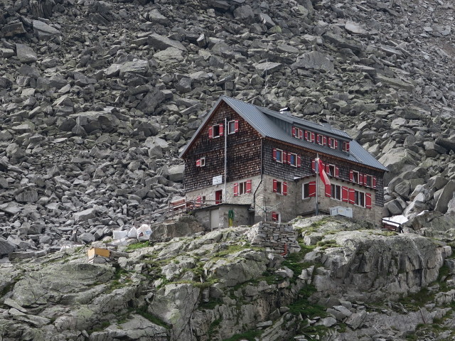 Barmer Hütte, 2.591 m (8. Juli)