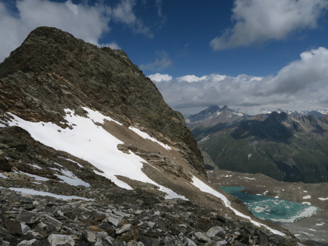 Weg 8 zwischen Rosshornscharte und Lenksteinjoch (8. Juli)