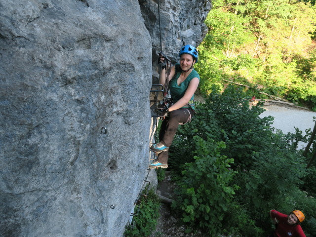 Übungs-Klettersteig: Sabine