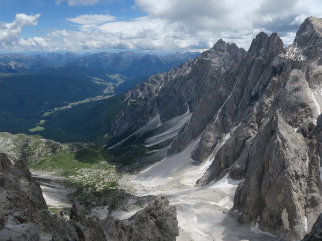 Vallon Popera von der Via Ferrata Zandonella Sud aus (15. Juli)