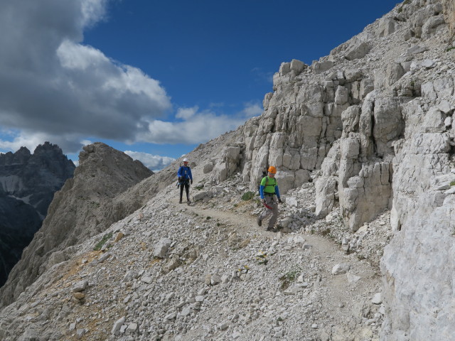 Armin und Aaron am Alpinisteig (15. Juli)