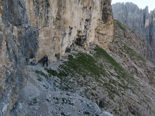 Via Ferrata Severino Casara: Ronald (16. Juli)