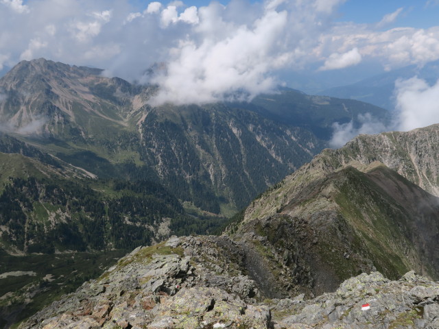 Weg 21 zwischen Kreuzjoch und Kuhscharte (22. Juli)