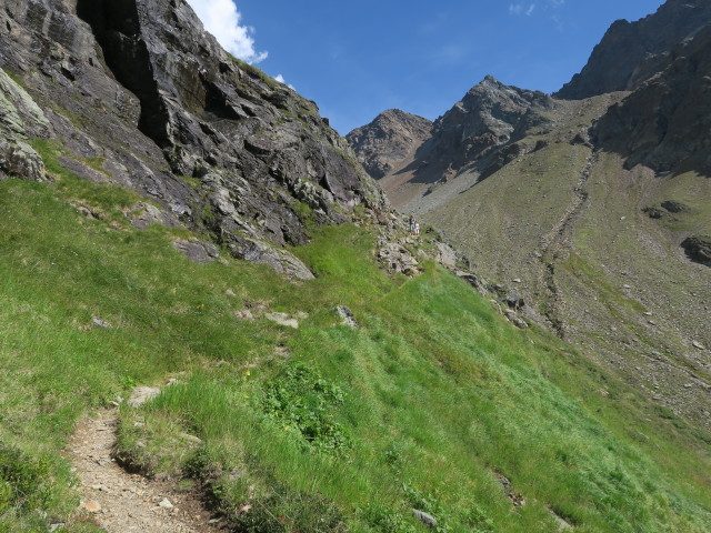 Weg 511 zwischen Edmund-Graf-Hütte und Malfontal