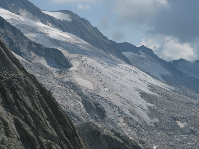 Schlegeiskees vom Berliner Höhenweg aus (25. Aug.)