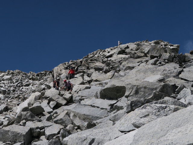 zwischen Großem Möseler und Östlichem Neveser Ferner (26. Aug.)