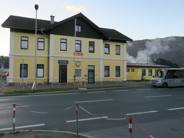 Bahnhof Hermagor, 590 m